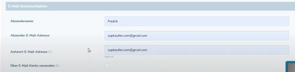 email kommunikation