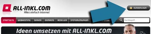 Domain erstellen All-Inkl login