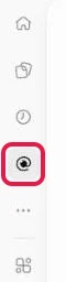Schmale Leiste in ChatGPT mit rot markiertem Plugin-Symbol
