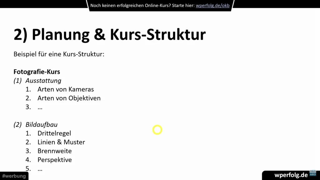 online kurs erstellen