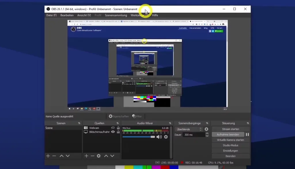 obs in action