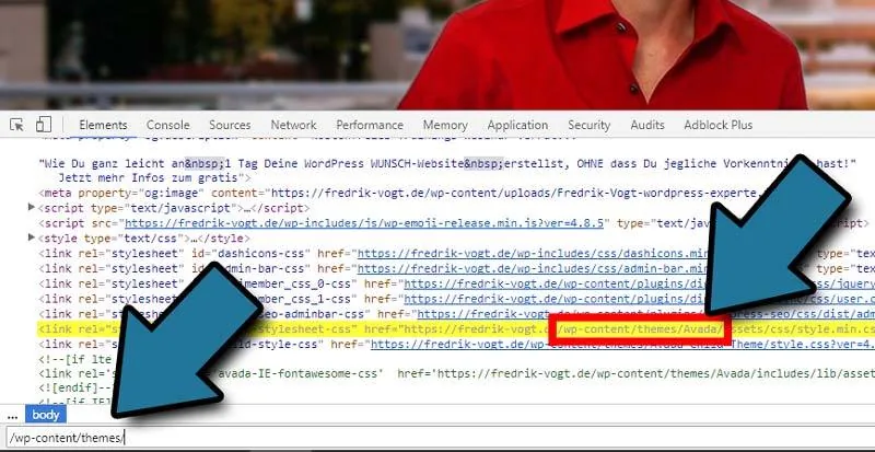 Welches WordPress Theme ist das what wordpress theme is that