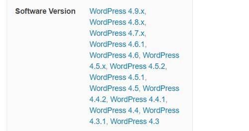 sahifa themeforest software version