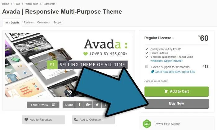 Avada Theme kaufen