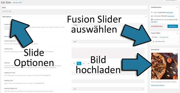 fusion slide erstellen bild