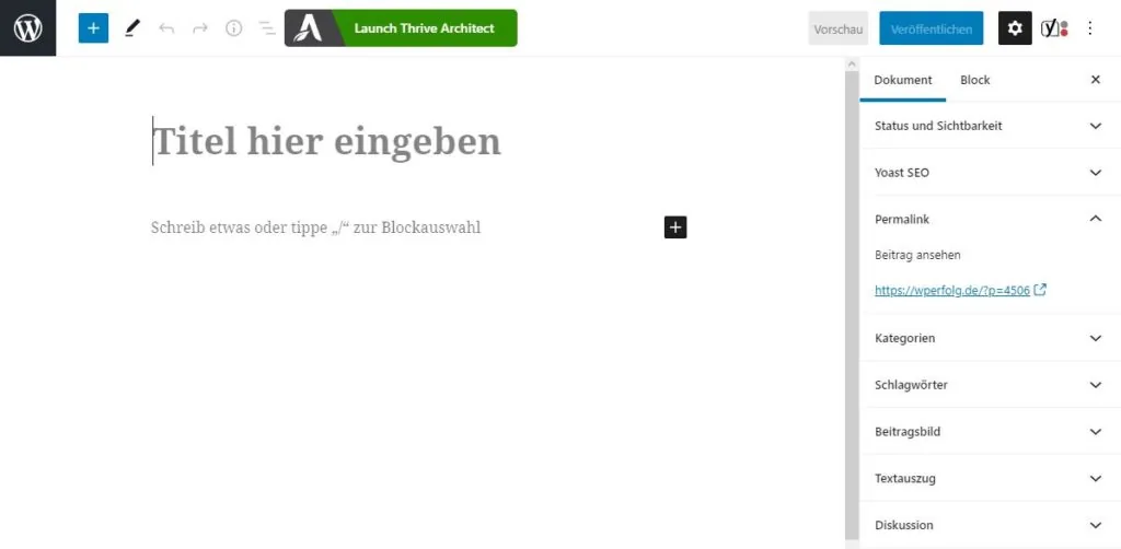 wordpress-beitrag-gutenberg