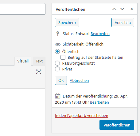wordpress-beitrag-sichtbarkeit-classic