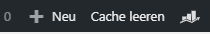adminleiste wp super cache