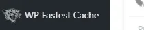 wp fastest cache seitenmenü