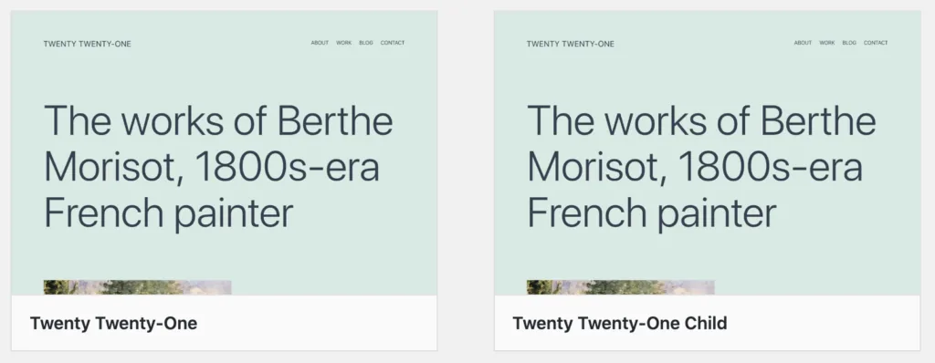 wordpress-child-theme-aktivieren twenty twenty-one