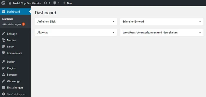 wordpress tutorial deutsch