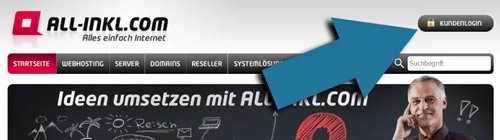 All Inkl WordPress installieren anleitung login