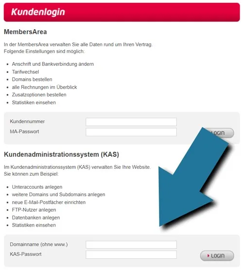 WordPress neu installieren kundenadministrationssystem (kas) tutorial