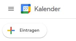 menü google kalender