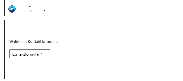 contact form 7 block