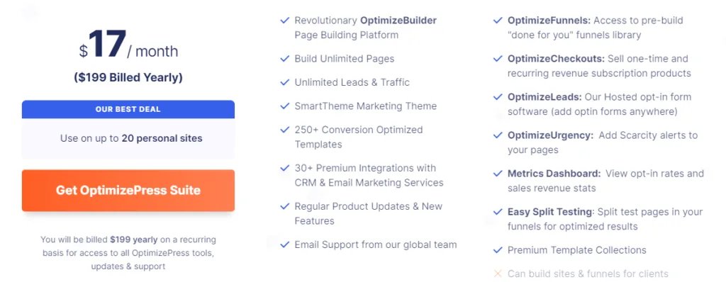 optimizepress preis