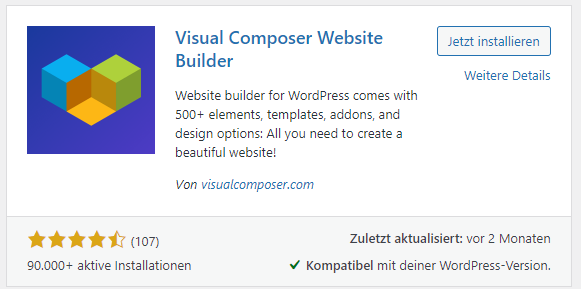 visual composer