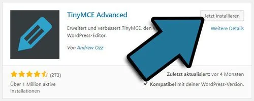 wordpress plugin installieren
