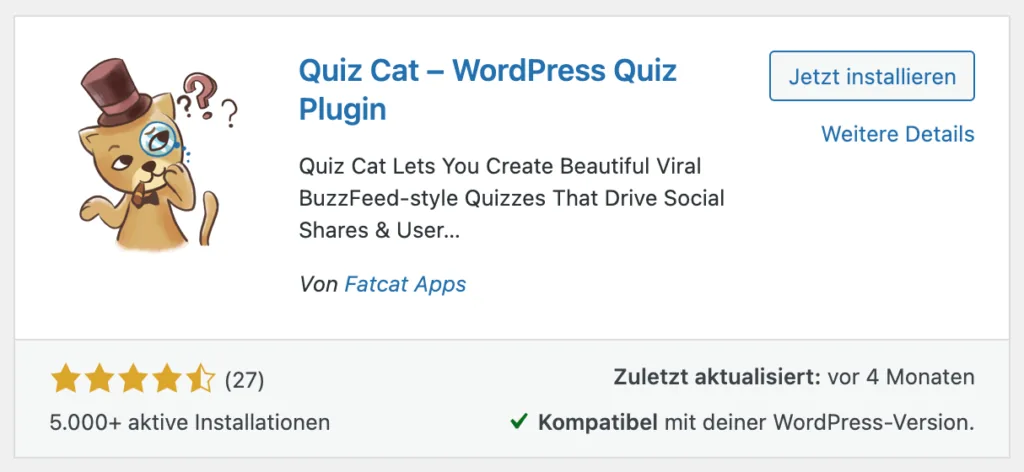 wordpress-quizcat