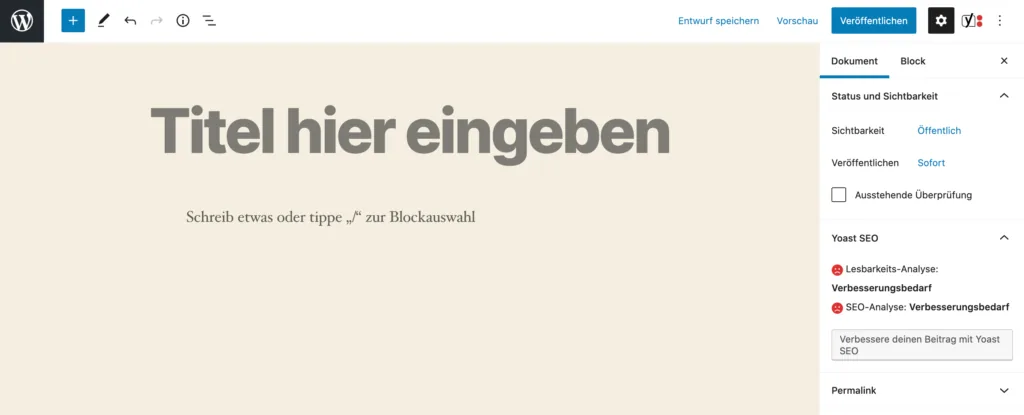 wordpress-startseite-gutenberg