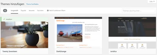 themes hinzufügen wordpress anleitung
