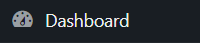 wp dashboard