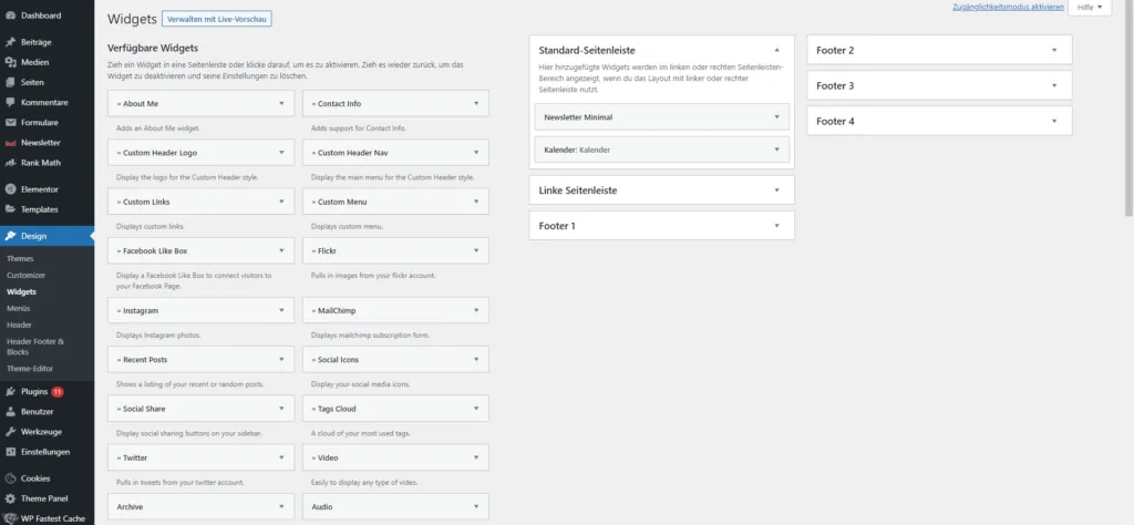 wordpress widget
