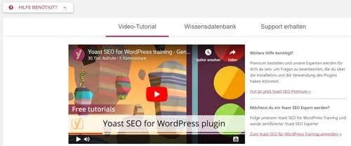 Yoast SEO Tutorial video 