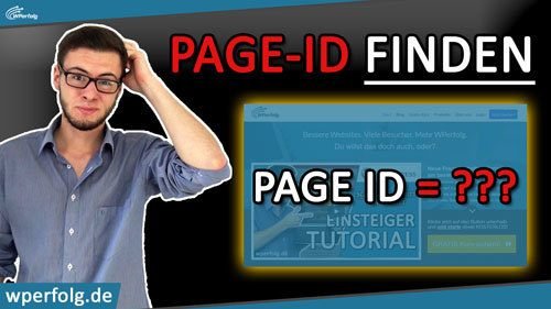 wordpress page id herausfinden titelbild