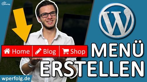 WordPress Menue erstellen Titelbild