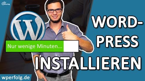 WORDPRESS INSTALLIEREN ALL INKL In-unter 5 Minuten WordPress einrichten deutsch 2018 wperfolg