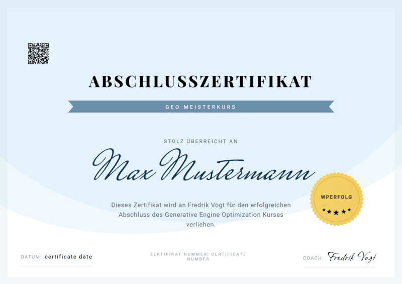 geo meisterkurs abschlusszertifikat beispiel geo meisterkurs abschlusszertifikat beispiel