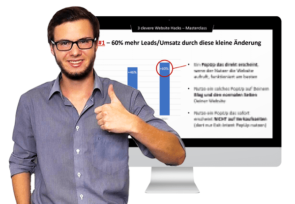 3 Profi-Tricks für mehr Conversions und Traffic