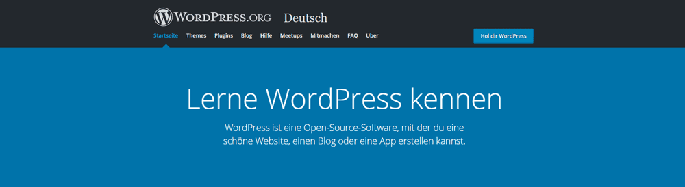 wordpress-org-website-deutsch